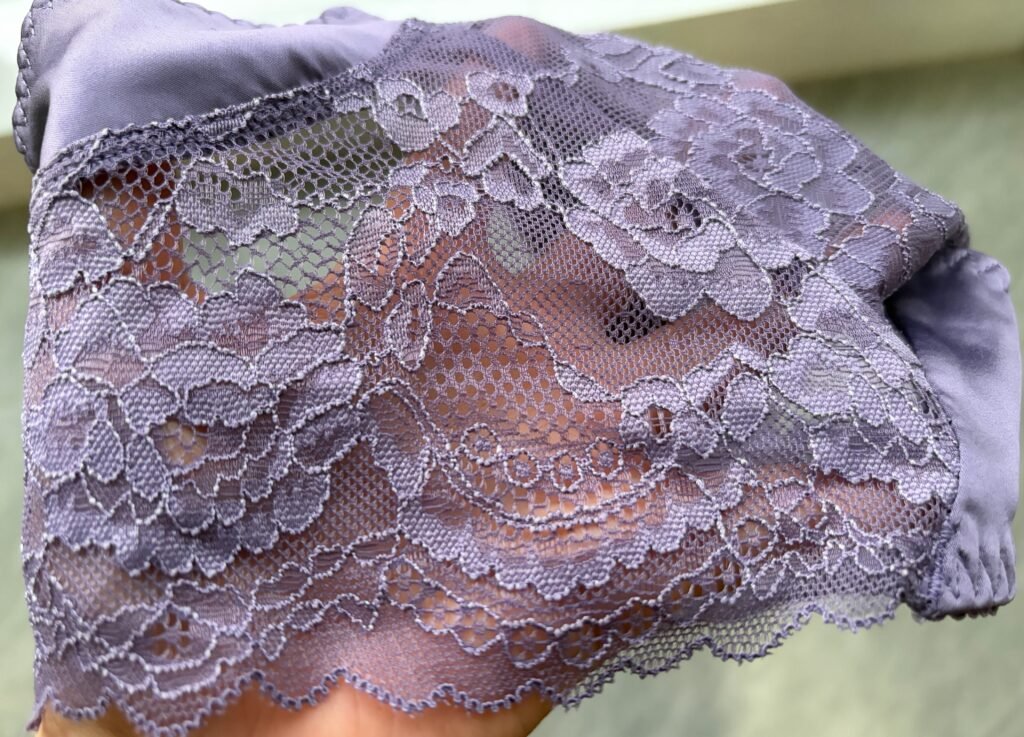 Intricate floral nylon lace pattern2