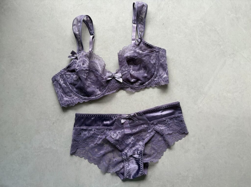 Premium nylon lace lingerie design
